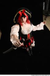 DARINA PIRATE STANDING POSE WITH KNIFE